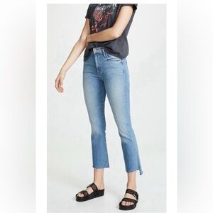 MOTHER Insider Crop Step Fray 28